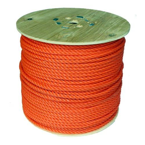 10mm Orange Polyethylene Rope - 220m reel