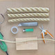 Short video showing the handling and cutting of sisal polysteel rope.