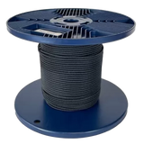 4mm Black Shock Cord - 100m reel