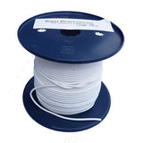 2.5mm White Shock Cord sold by the metre