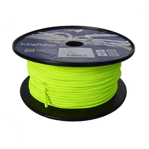 4mm Neon Yellow Shock Cord - 100m reel