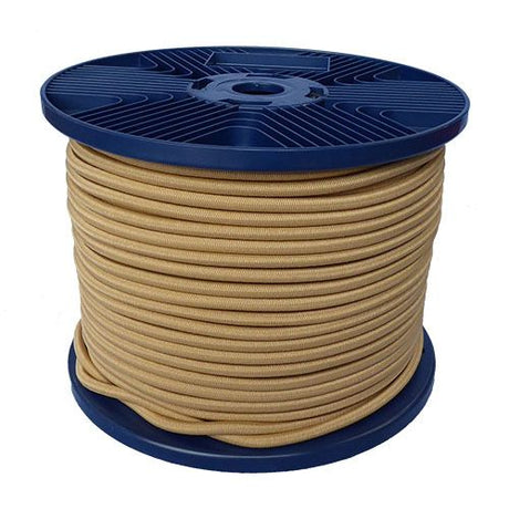 3mm Fawn Shock Cord - 100m reel