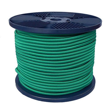3mm Green Shock Cord - 100m reel