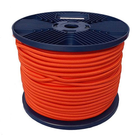 3mm Orange Shock Cord - 100m reel
