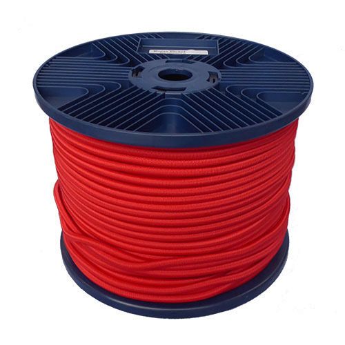4mm Red Shock Cord - 100m reel