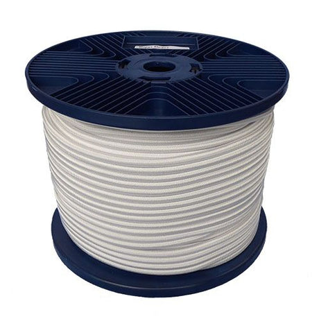 4mm White Shock Cord - 100m reel