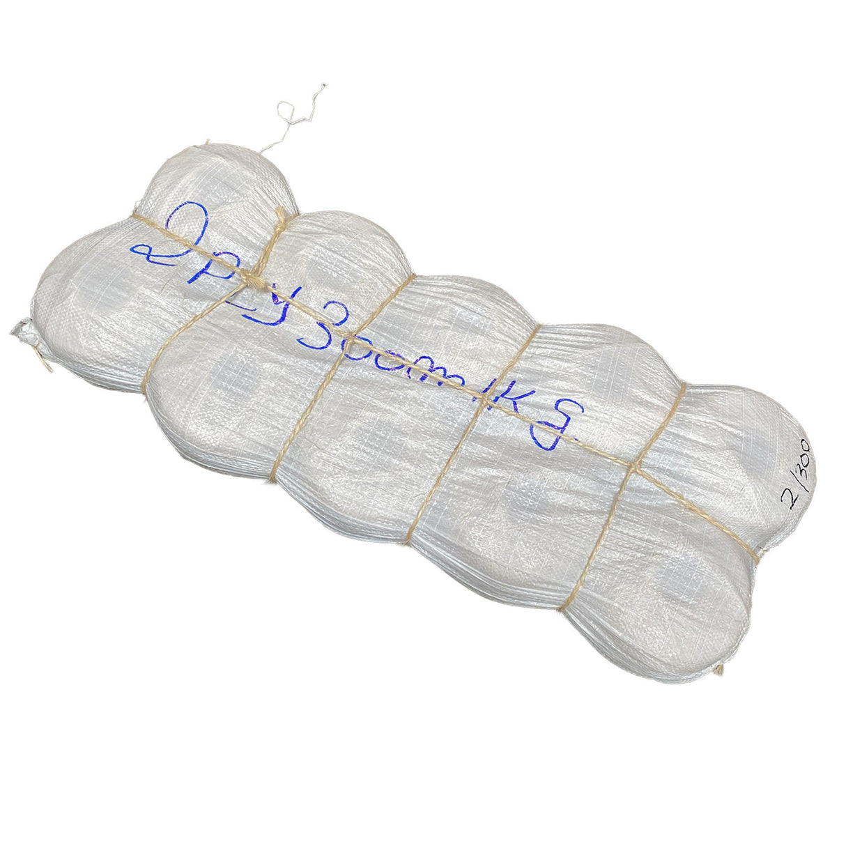 A bale of natural sisal twine 10 balls, shown against a plain white background.