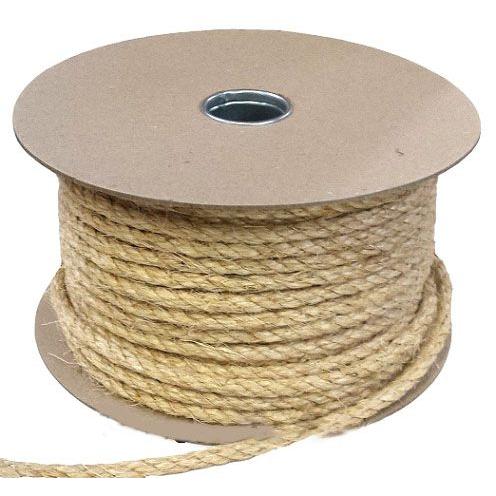 8mm Sisal Rope - 100m reel