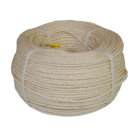 6mm Superior Sisal Rope - 220m coil