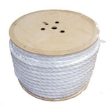 20mm White Staplespun Rope - 100m reel