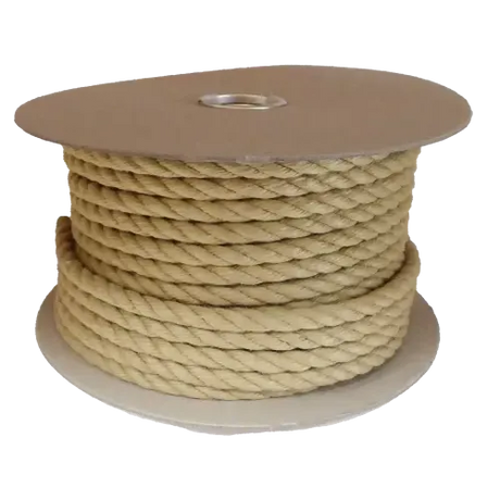 12mm Synthetic Hemp Rope - 50m reel