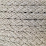 28mm Plaited Synthetic Hemp Handrail Rope sold by the metre