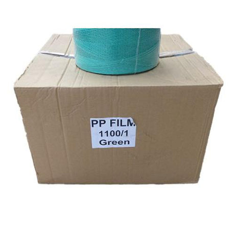 1100m/kg Green Polypropylene Twine - 4.2kg spool