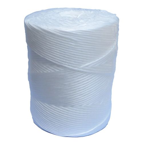 700m/kg White Polypropylene Twine - 2.1kg spool