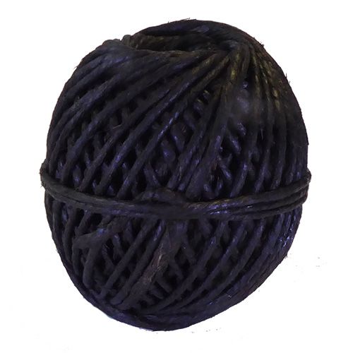 Thick Tarred Flax Marline Twine, 250gm ball