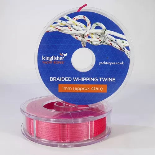 Neon Red Braided Whipping Twine