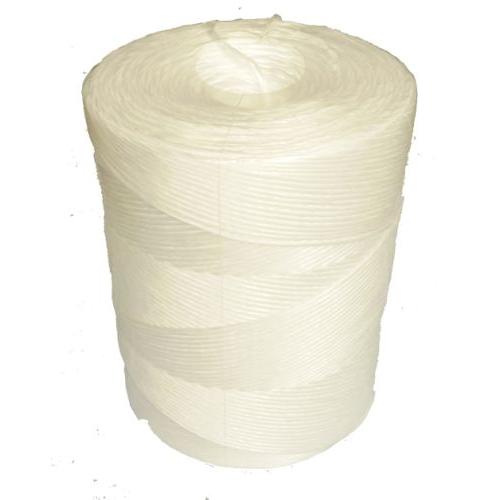 450m/kg White Polypropylene Twine - 4.2kg spool