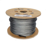3mm 6x19 Steel Wire Rope - 100m wooden reel
