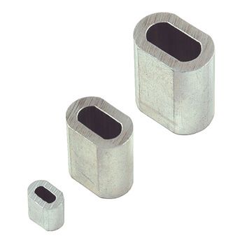 3mm x 10 Aluminium Ferrules