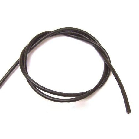 5mm Black PVC Coated Steel Wire Rope - 50m reel