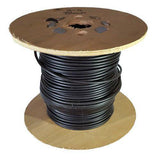 3mm Black PVC Coated Steel Wire Rope - 50m reel