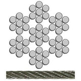 3mm Stainless Steel Wire Rope - 50m reel