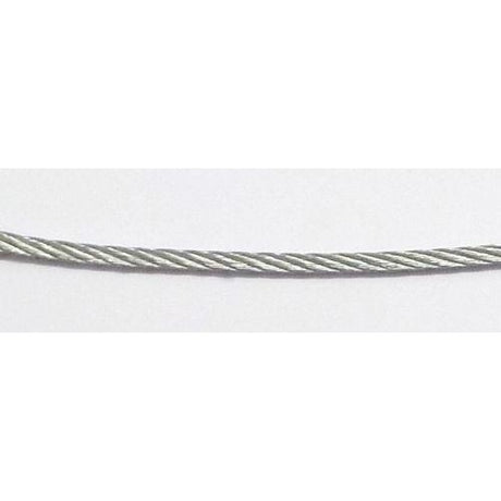 4mm 6x19 Steel Wire Rope - 100m wooden reel