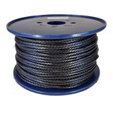 5mm Black HMPE 12-strand by the metre