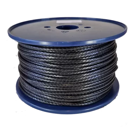 5mm Black HMPE 12-strand by the metre