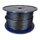 8mm Black HMPE 12-strand by the metre