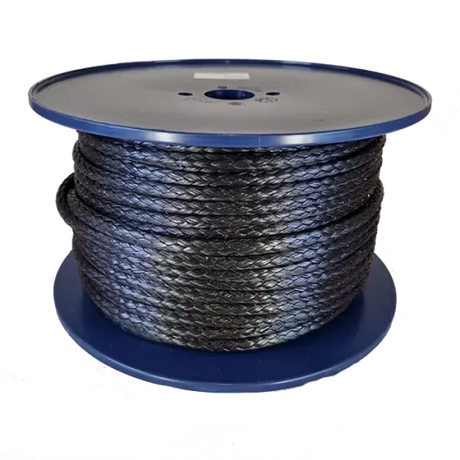 8mm Black HMPE 12-strand by the metre