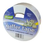 50mm x 50m White Gaffer Tape