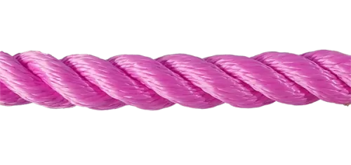 24mm Pink PolySilk Barrier Rope sold by the metre