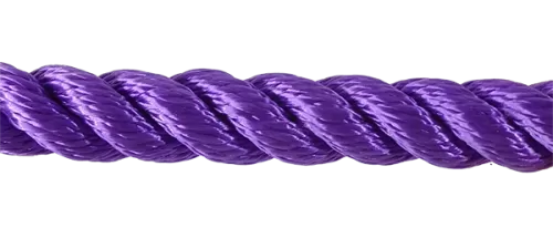 24mm Purple PolySilk Barrier Rope sold by the metre