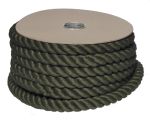 24mm Olive Green PolyCotton Barrier Rope - 24m reel