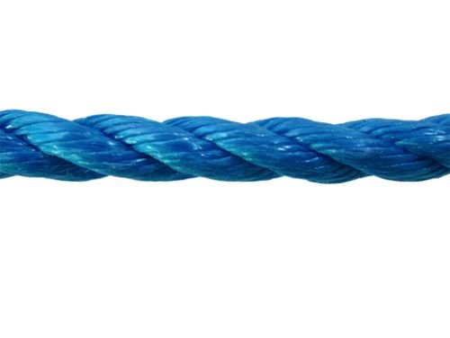 Polypropylene Rope - 20mm Blue Polypropylene Rope Sold by The Metre by Ropes Direct