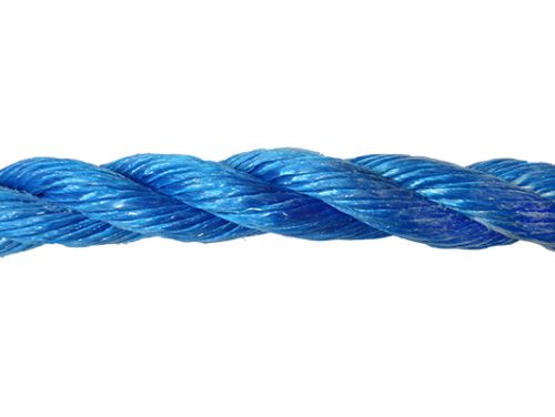 28mm Blue Polypropylene Rope sold by the metre