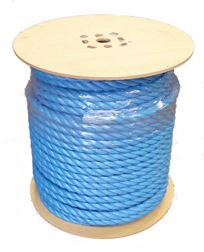 20mm Blue Polypropylene Rope - 100m reel