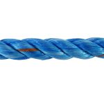 28mm Blue Polypropylene Rope sold by the metre