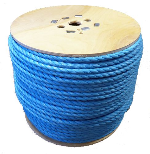 16mm Blue Poly Rope - 220m reels at Low Prices