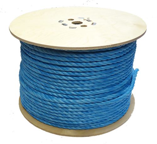 12mm Blue Polypropylene Rope - 220m reel