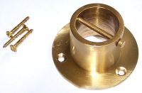 CLEARANCE Polished Brass End Cup/Plate for 24mm rope