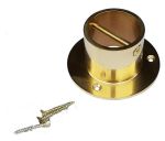 Polished Brass End Cup/Plate for 28mm rope