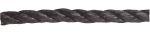 16mm Black Polypropylene Rope sold by the metre