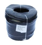 4mm Black Polypropylene Rope sold in a 220m coil