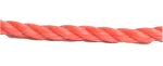 6mm Orange Polypropylene Rope sold by the metre