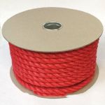 16mm Red Polypropylene rope sold on a 40m reel