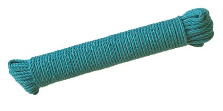 4mm Eton Blue Cotton Rope - 25m hank