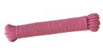4mm Rose Pink Cotton Rope - 25m hank