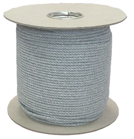 4mm Silver Grey Cotton Rope - 200m reel